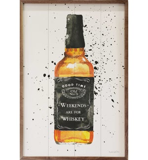 Weekends Are For Whiskey By Mercedes Lopez Charro